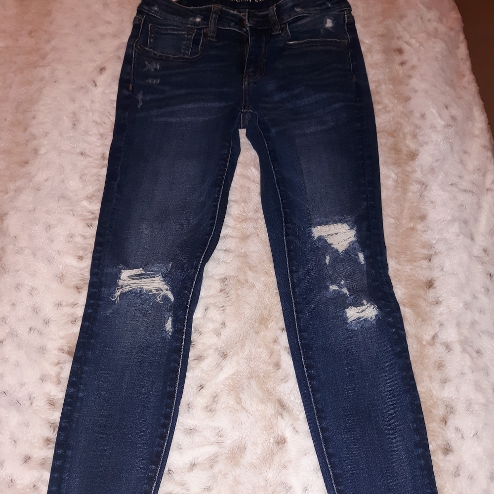 Women's American Eagle Distressed Jeans